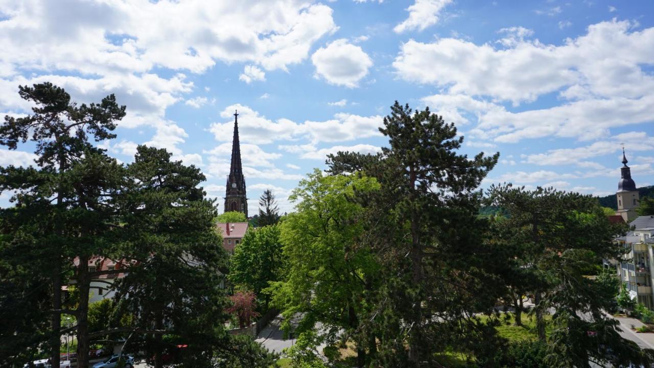 Goldrausch - Glanzvolle Ferienwohnung In Meissen Am Lutherplatz Bagian luar foto