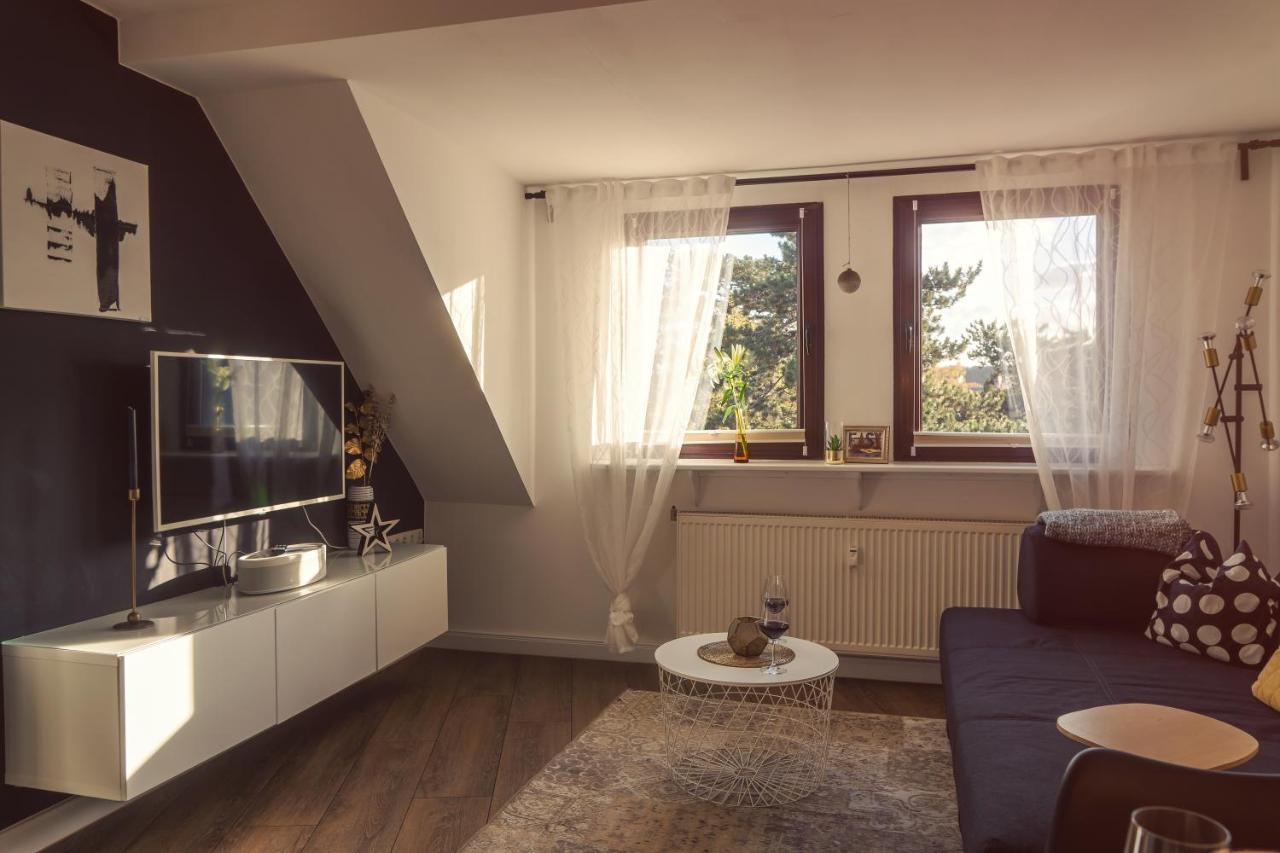 Goldrausch - Glanzvolle Ferienwohnung In Meissen Am Lutherplatz Bagian luar foto