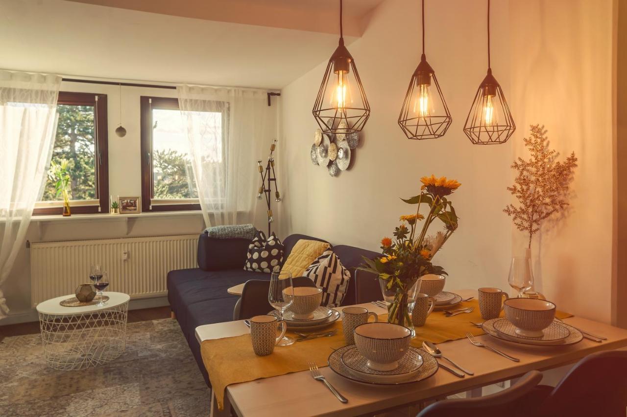 Goldrausch - Glanzvolle Ferienwohnung In Meissen Am Lutherplatz Bagian luar foto